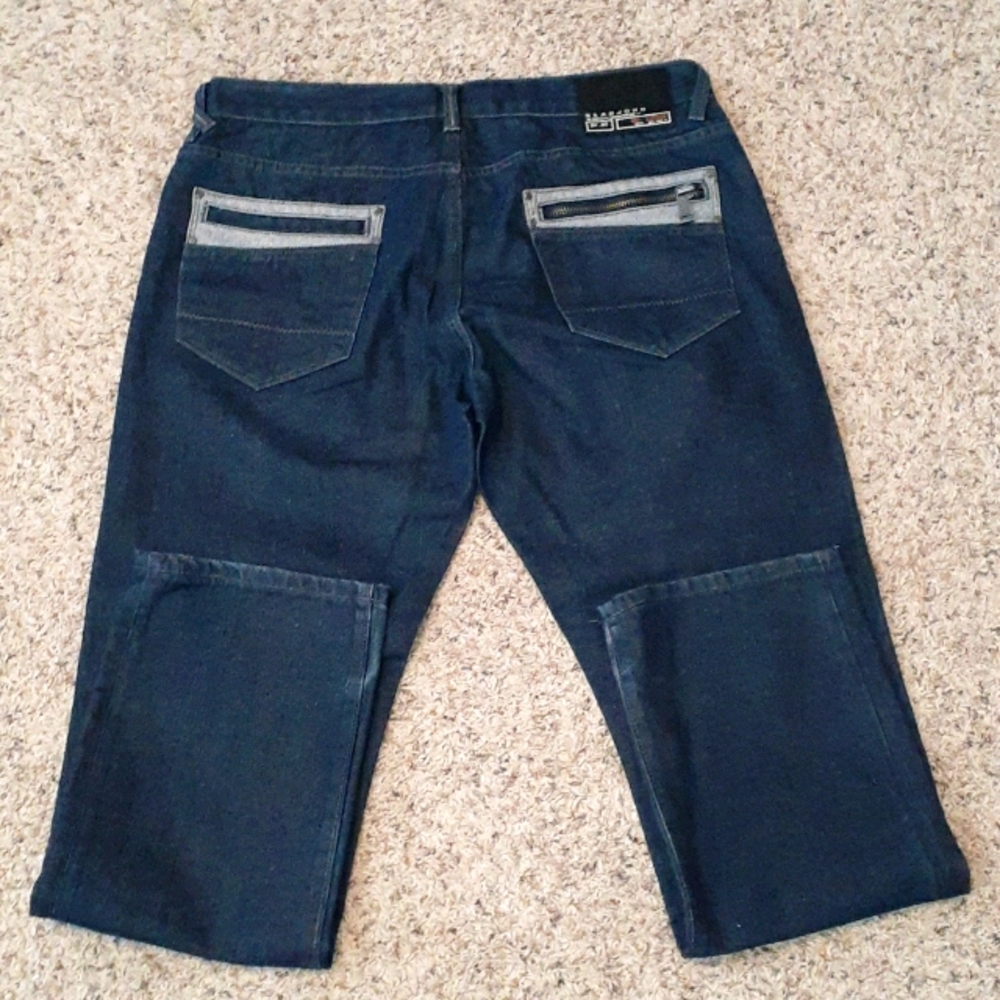 Sean John designer jeans.